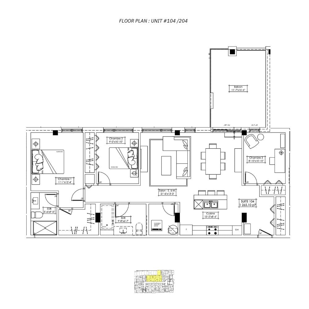unit 104 - 8945viau