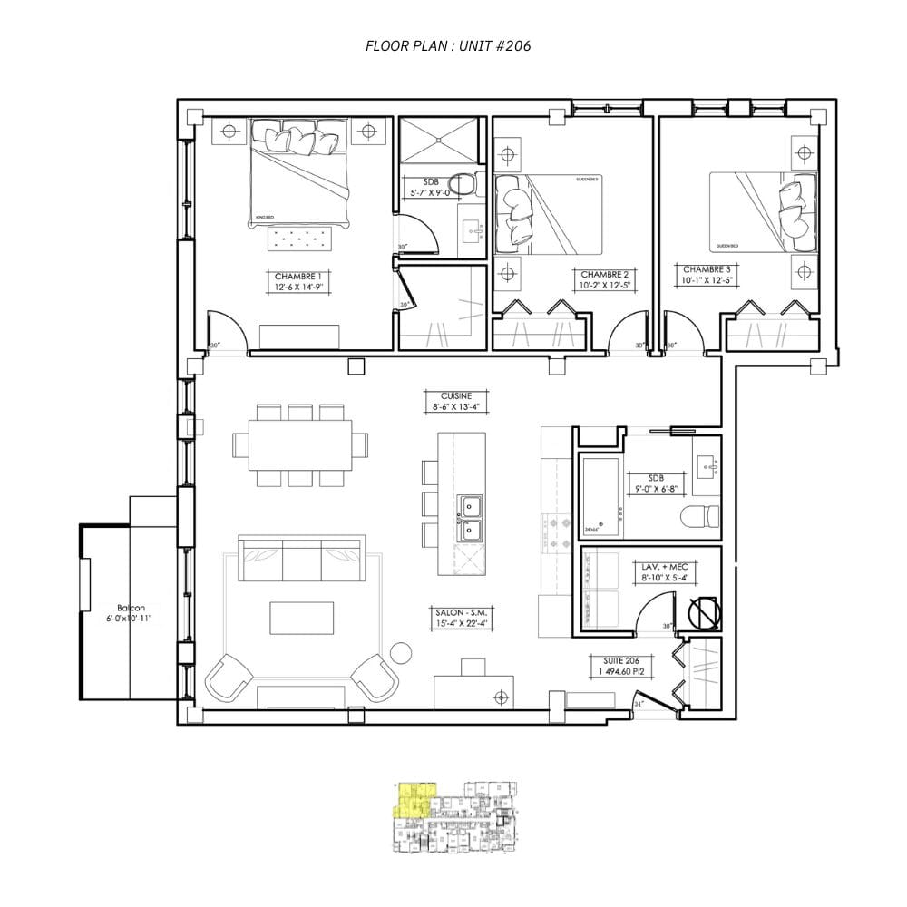 unit 206 - 8945viau