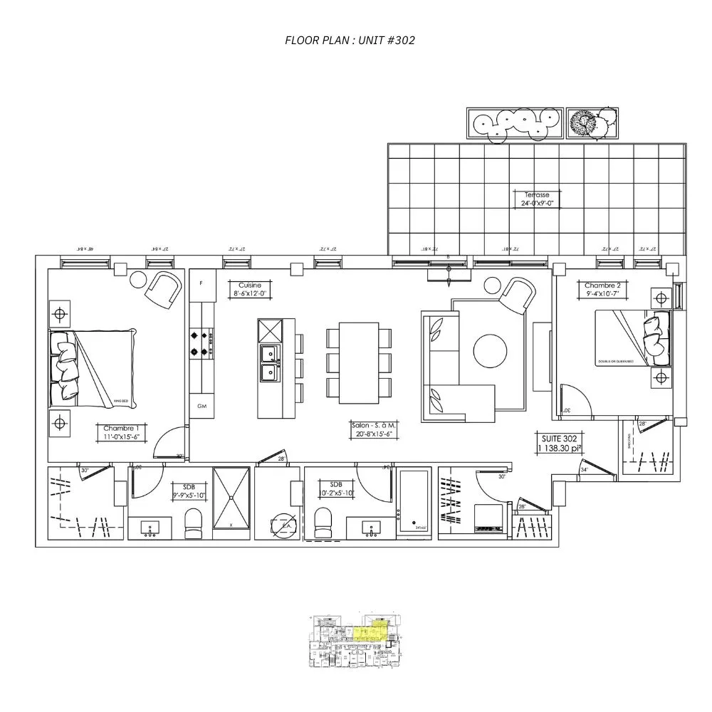 unit 302 - 8945viau